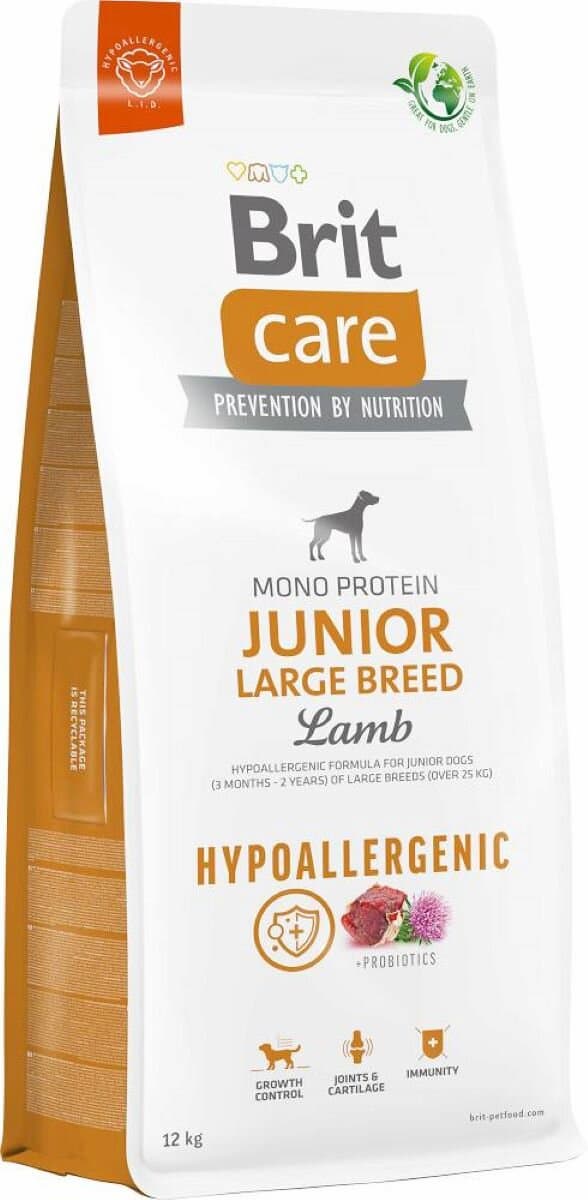 Karma dla psa BRIT Hypoallergenic Jagnięcina z ryżem 12 kg