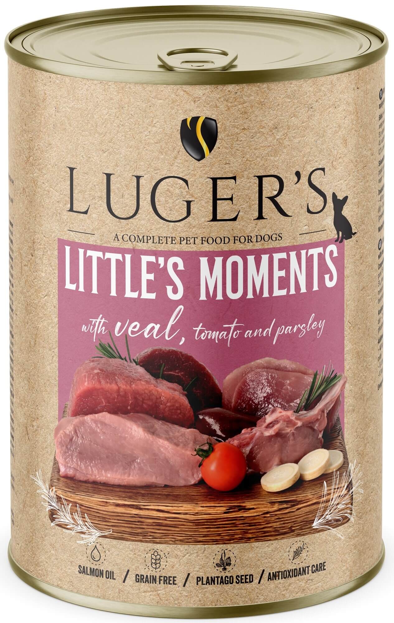 LUGER'S Little's Moments z cielęciną, pomidorem i pietruszką 400 g