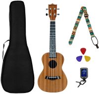 Ukulele MUSICMATE U-02 AlohaTune Drewno naturalne Ukulele MUSICMATE U-02 AlohaTune Drewno naturalne