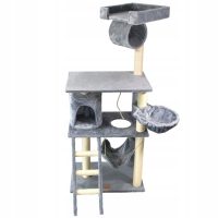 Petstory Drapak dla Kota Szary XXL 6 Poziomów Petstory Drapak dla Kota Szary XXL 6 Poziomów