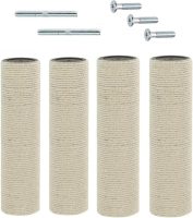 SHENGOCASE 4-pak zapasowy słupek do drapaka dla kota 35 cm L SHENGOCASE 4-pak zapasowy słupek do drapaka dla kota 35 cm L