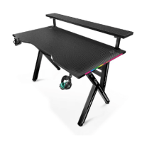 biurko gamingowe z półką