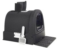 Kuweta dla kota CURVER 198846 Grafitowy Kuweta dla kota CURVER 198846 Grafitowy