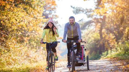Bezpieczna jazda z dzieckiem: Fotelik rowerowy